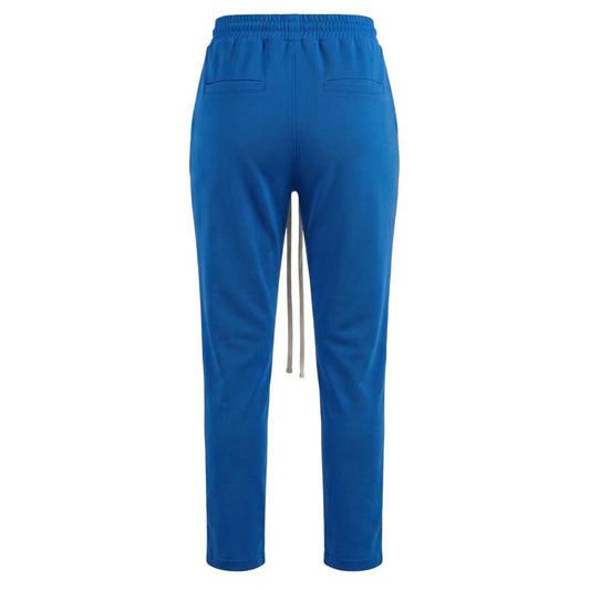 Blue Viscose Women Pants