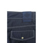 Blue Polyamide Men Pants