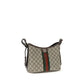 Beige Fabric Handbag
