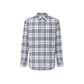 Blue Cotton Dress Shirt