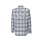 Blue Cotton Dress Shirt