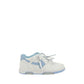 White Calf Leather Bos Taurus Athletic Sneakers