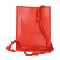 Red Leather Crossbody Bag