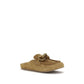 Beige Calf Leather Bos Taurus Moccassin