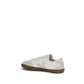 White Calf Leather Bos Taurus Sneakers