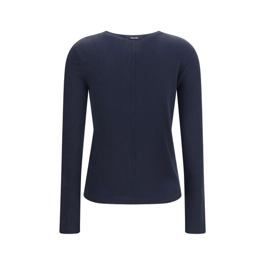 Blue Lyocell Sweatshirt