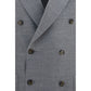 Gray Wool Oves Aries Full-Length Jacket