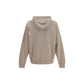 Beige Cotton Sweatshirt