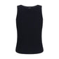 Black Viscose Tank Tops