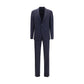 Blue Wool Oves Aries Two-Piece Suit
