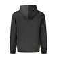 Black Cotton Men's Hooded Sweatshirt