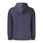 Blue Cotton Men's Hoodie