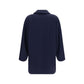 Blue Wool Oves Aries Full-Length Jacket