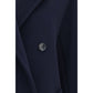 Blue Wool Oves Aries Full-Length Jacket
