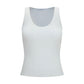 White Viscose Tank Tops