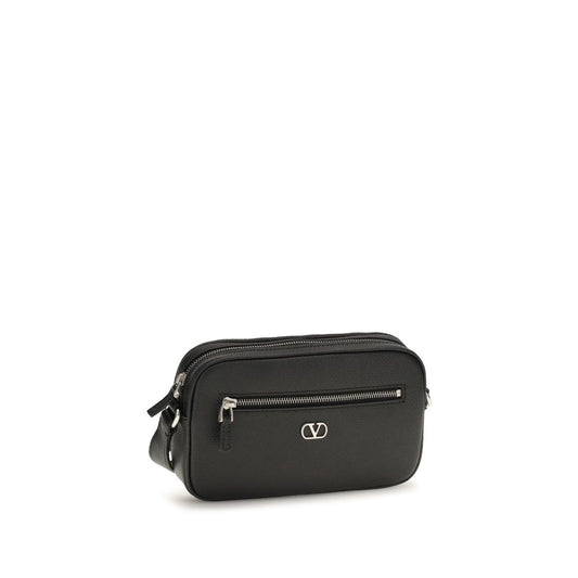 Black Calf Leather Bos Taurus Shoulder Bag