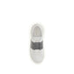 Silver Calf Leather Bos Taurus Low Top Sneakers