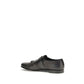 Black Calf Leather Bos Taurus Slip-On Loafers