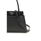 Black Calf Leather Bos Taurus Handbag