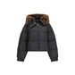 Brown Goose Down Full-Length Jacket