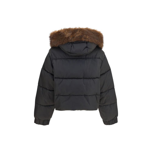 Brown Goose Down Full-Length Jacket