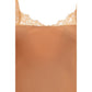 Beige Acetate Long Dress