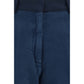 Blue Cotton Chino Pants