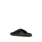 Black Calf Leather Bos Taurus Sandals