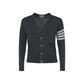 Gray Wool Oves Aries Cardigan