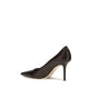 Brown Calf Leather Bos Taurus High Heel Pumps