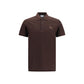 Brown Cotton Polo Shirt
