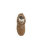 Brown Leather Platform Sneakers