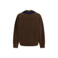 Brown Wool Oves Aries Sweatshirt