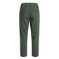 Green Cotton Men Pant