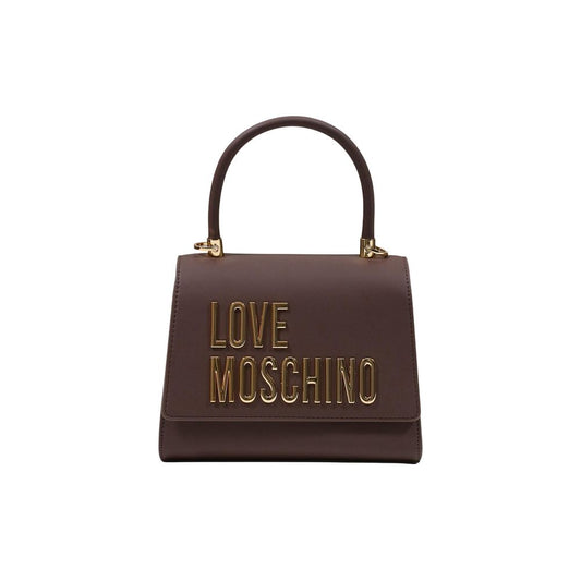 Brown Polyethylene Handbag