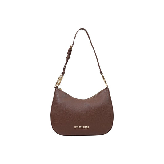 Brown Polyethylene Handbag