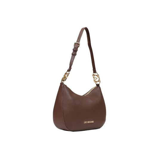 Brown Polyethylene Handbag