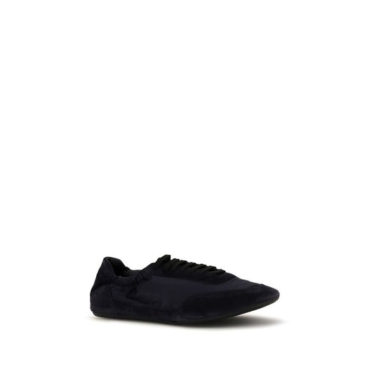 Blue Rubber Athletic Sneakers