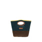 Multicolor Wool Oves Aries Clutch Bag