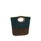 Multicolor Wool Oves Aries Clutch Bag