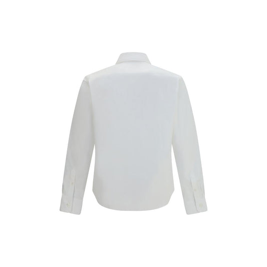 White Cotton Dress Shirt