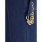 Blue Cotton Jeans Denim
