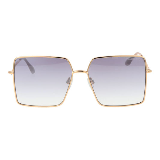 Gold Stainless Steel Sunglasses