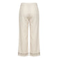 White Cotton Women's Pants