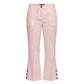Pink Flax Women Pants