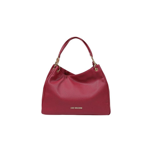 Purple Polyethylene Handbag