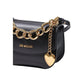 Black Polyester Handbag