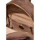 Brown Polyester Backpack