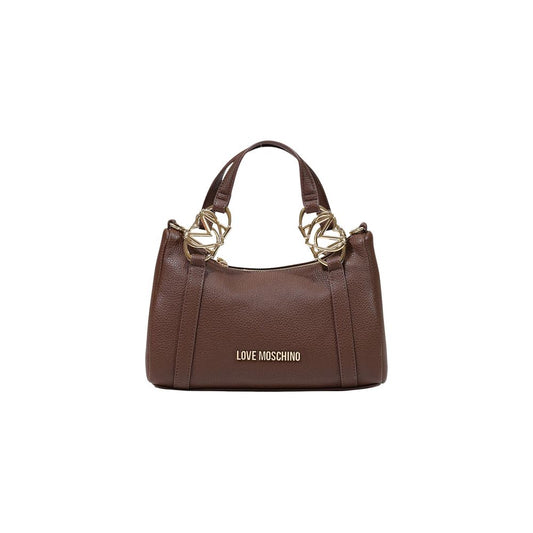 Brown Polyethylene Handbag