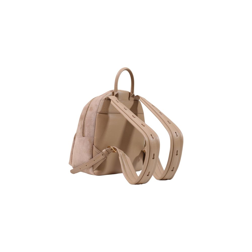 Beige Polyester Backpack